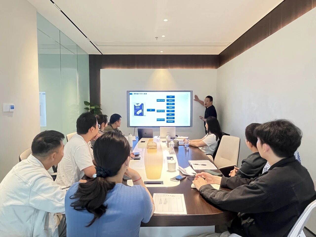 中江泰阿公司举办特种砂粉产品应用与销售专题培训