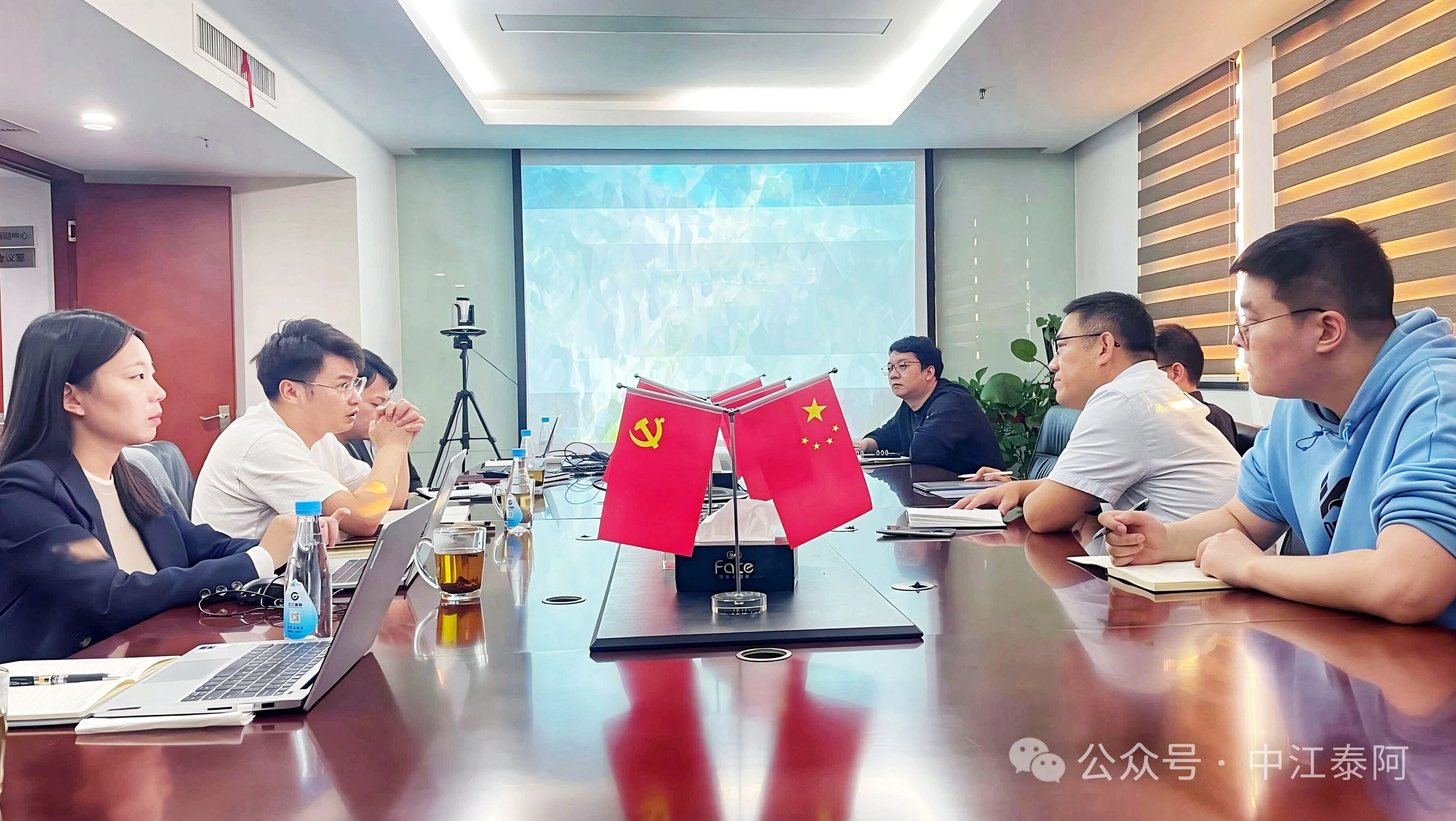 中江泰阿拜访中国江苏国际经济技术合作集团有限公司建筑设计院